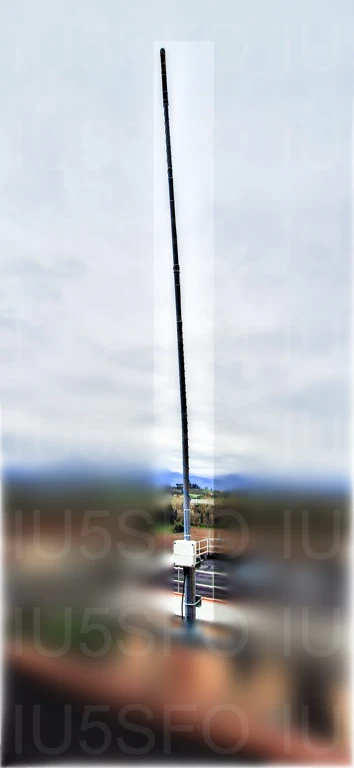 Antenna verticale per lunghezza d'onda 40 metri - 7 MHz