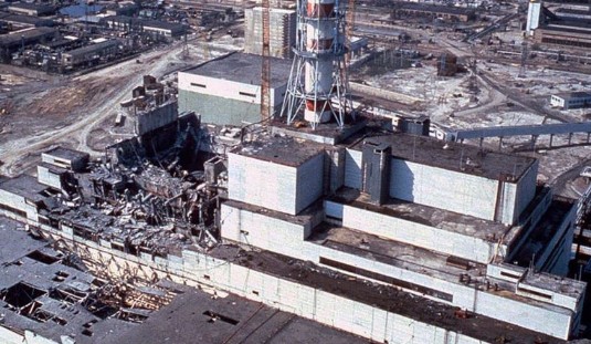 Reattore 4 Chernobyl esploso 1986