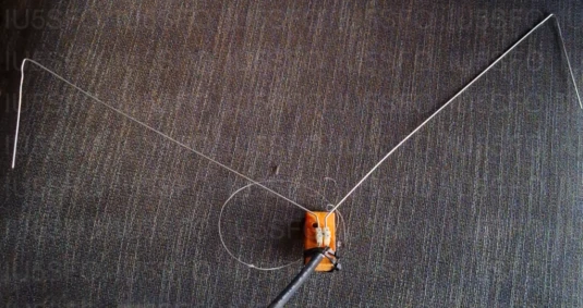 IU5SFO - Riccardo De Santi radioamatore - Antenna Cornutella