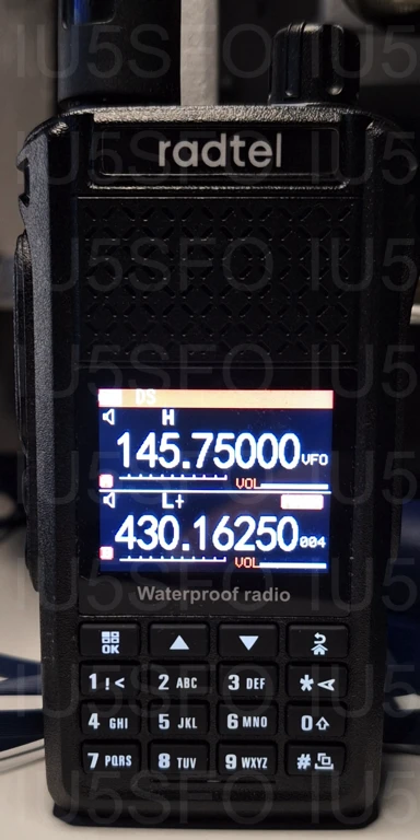 IU5SFO - Radio portatile Radtel RT-630 IU5SFO - Radio portatile Radtel RT-630