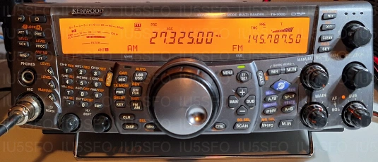IU5SFO - Riccardo De Santi radioamatore - Kenwood TS-2000