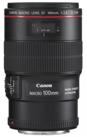Obiettivo Canon 100 mm macro L