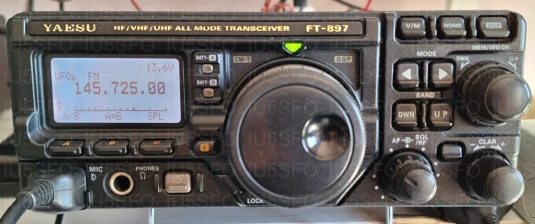 IU5SFO - Yaesu FT-897 IU5SFO - Riccardo De Santi radioamatore - Yaesu FT-897